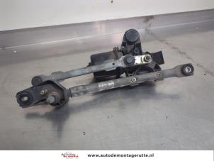 O201947 Gebruikte ruitenwismotor+mechaniek Citroen C1