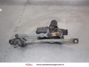 O202352 Gebruikte ruitenwismotor+mechaniek Citroen C1