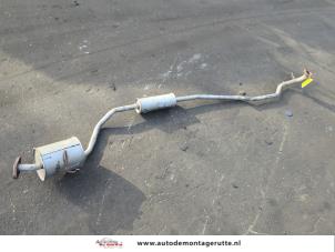 O202467 Gebruikte uitlaat midden+einddemper Daihatsu Cuore