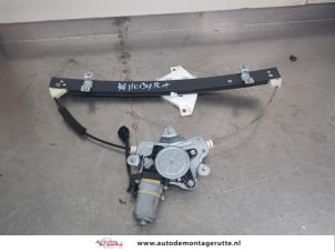 O202638 Gebruikte ruitmechaniek 4deurs rechts-achter Opel Antara