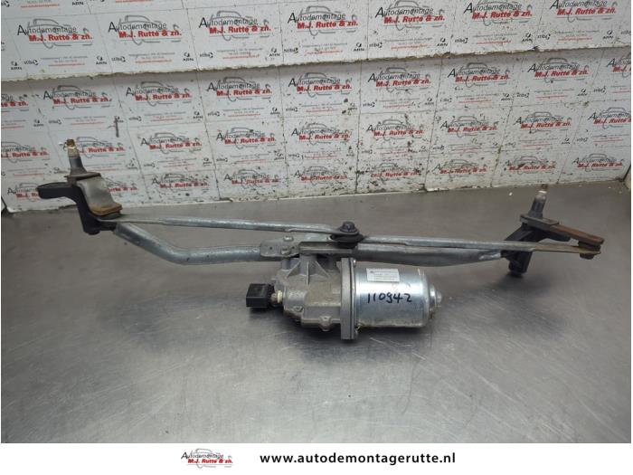 Gebruikte Ruitenwismotor+Mechaniek Skoda Fabia O203051