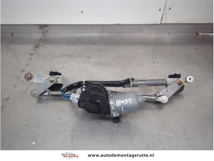 Gebruikte Ruitenwismotor+Mechaniek Toyota Auris O203105