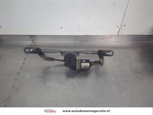 O203724 Gebruikte ruitenwismotor+mechaniek Fiat 500