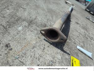 O204457 Gebruikte uitlaat middendemper Peugeot 206