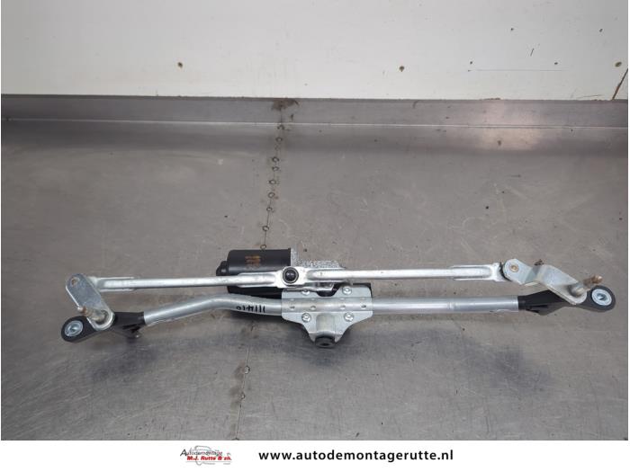 Gebruikte Ruitenwismotor+Mechaniek Skoda Fabia O204684