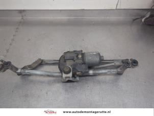 O204928 Gebruikte ruitenwismotor+mechaniek Volkswagen Caddy