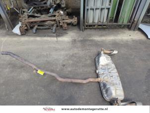 O205248 Gebruikte uitlaat einddemper Porsche Cayenne