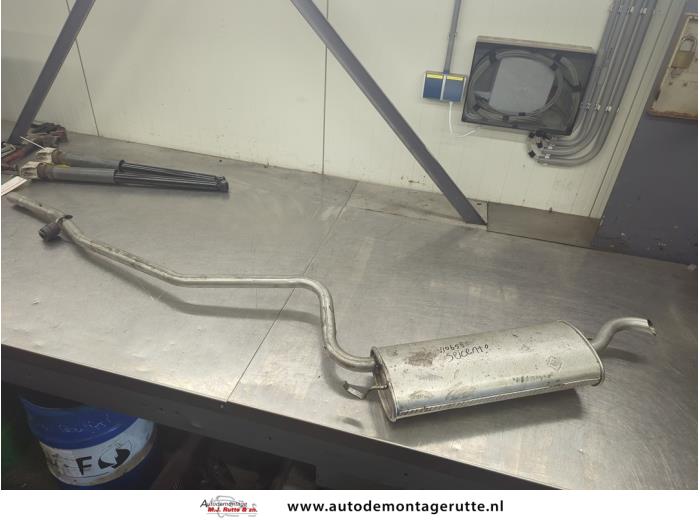 Gebruikte Uitlaat Einddemper Fiat Seicento O206051