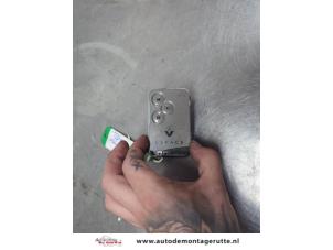 O206151 Gebruikte sleutelkaart Renault Espace