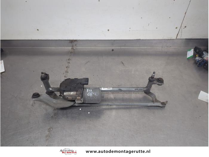 Gebruikte Ruitenwismotor+Mechaniek Volkswagen Golf O206186