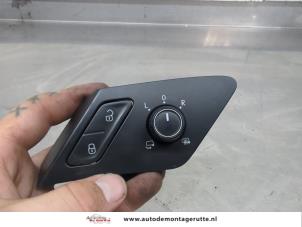 O206224 Gebruikte spiegel schakelaar Volkswagen Golf