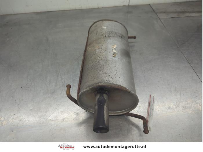 Gebruikte Uitlaat Einddemper Opel Agila O206414