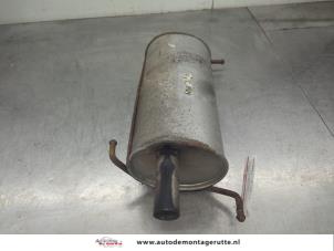 O206414 Gebruikte uitlaat einddemper Opel Agila