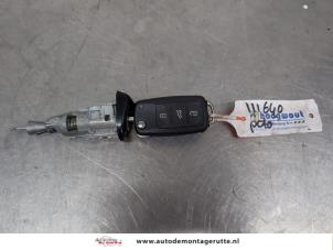 O206478 Gebruikte portierslot cilinder links Volkswagen Polo