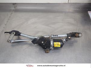 O206543 Gebruikte ruitenwismotor+mechaniek Renault Megane