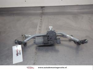 O207043 Gebruikte ruitenwismotor+mechaniek Citroen C3