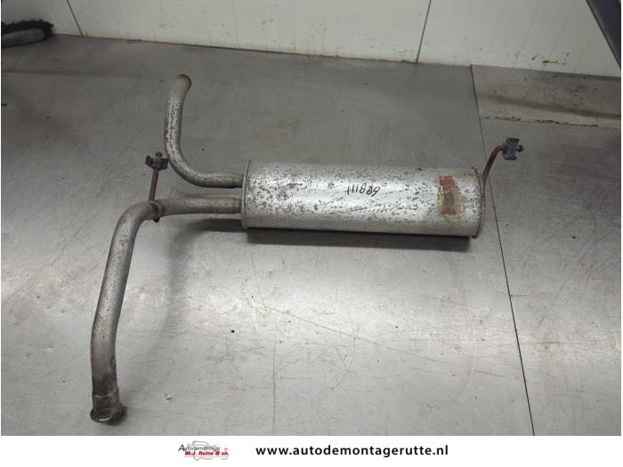 Gebruikte Uitlaat Einddemper Citroen C1 O207128