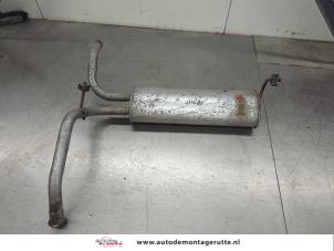 O207128 Gebruikte uitlaat einddemper Citroen C1