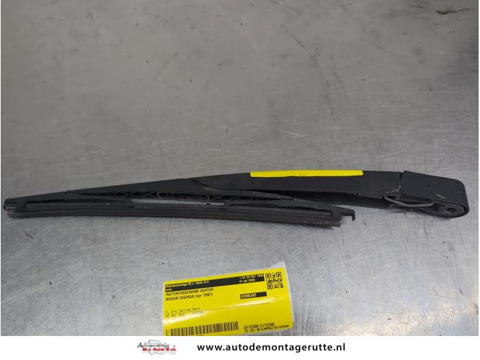 Gebruikte Ruitenwisserarm achter Nissan Qashqai O207202