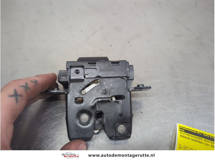 Gebruikte Achterklep Slotmechaniek Nissan Qashqai O207209