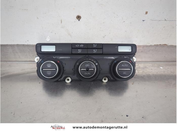 Gebruikte Chaufage Bedieningspaneel Volkswagen Golf O207229