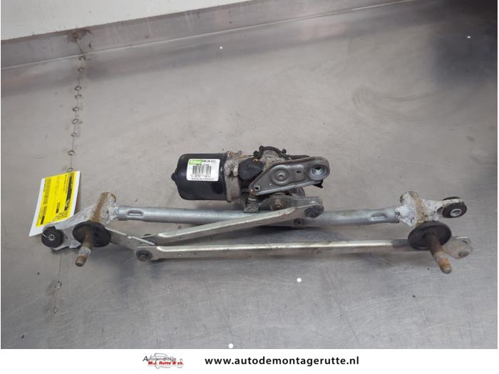Gebruikte Ruitenwismotor+Mechaniek Nissan Qashqai O207265