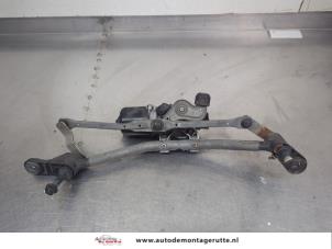 O207611 Gebruikte ruitenwismotor+mechaniek Renault Clio