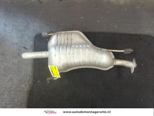O207836 Gebruikte uitlaat einddemper Opel Astra