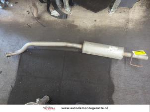 O207850 Gebruikte uitlaat middendemper Opel Corsa