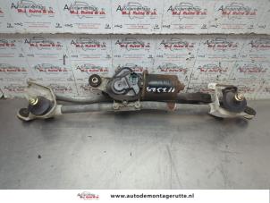 O208068 Gebruikte ruitenwismotor+mechaniek Nissan Micra