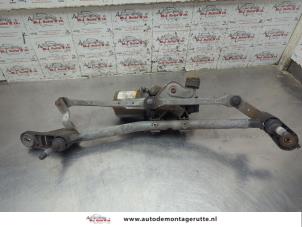 O208688 Gebruikte ruitenwismotor+mechaniek Renault Clio