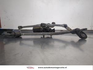 O208960 Gebruikte ruitenwismotor+mechaniek Renault Clio