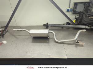 O208980 Gebruikte uitlaat einddemper Opel Agila