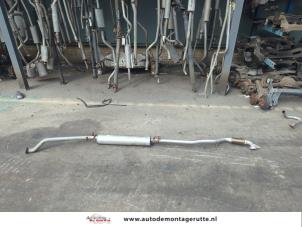 O208973 Gebruikte uitlaat middendemper Opel Astra