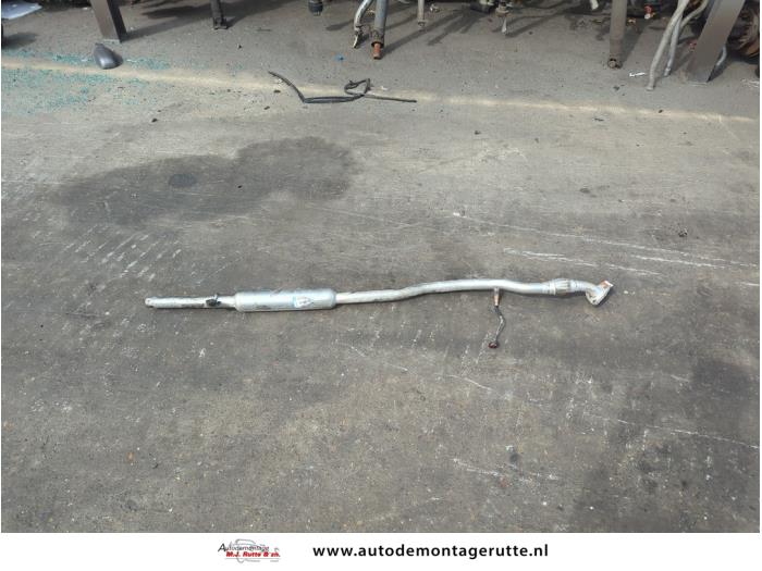 Gebruikte Uitlaat Middendemper Opel Agila O208974