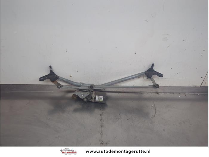 Gebruikte Ruitenwismotor+Mechaniek Renault Kangoo O209494
