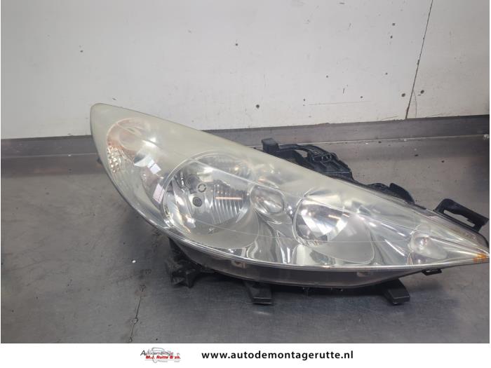 Gebruikte Rechter Koplamp Peugeot 207 O209632