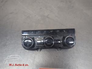 O210824 Gebruikte chaufage bedieningspaneel Skoda Octavia