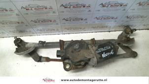 O119235 Gebruikte ruitenwismotor+mechaniek Toyota Yaris