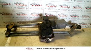 O133503 Gebruikte ruitenwismotor+mechaniek Citroen C5