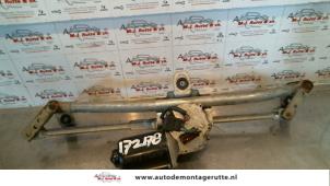 O133486 Gebruikte ruitenwismotor+mechaniek Volkswagen Golf