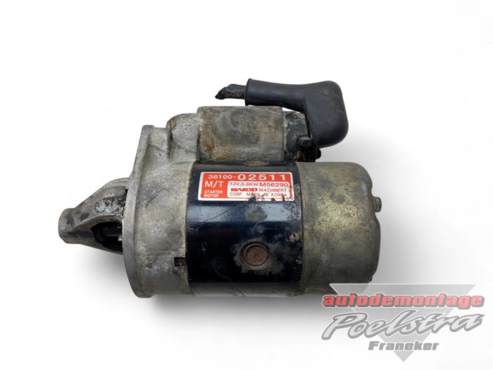 Gebruikte Startmotor Hyundai Atos 1.0 12V Prijs € 8,50 Margeregeling aangeboden door Autodemontage Poelstra B.V.