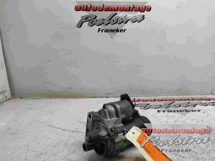 Gebruikte Startmotor Peugeot 206 (2A/C/H/J/S) 1.4 HDi Prijs € 12,50 Margeregeling aangeboden door Autodemontage Poelstra B.V.