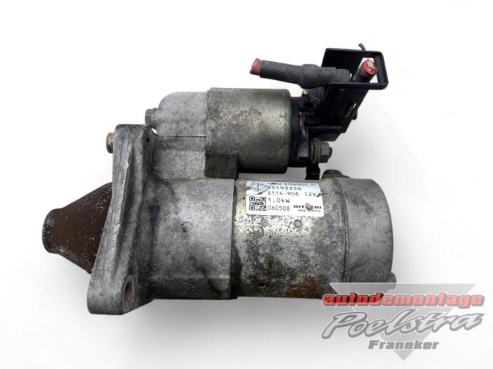 Gebruikte Startmotor Fiat Panda (169) 1.4 16V Prijs € 14,95 Margeregeling aangeboden door Autodemontage Poelstra B.V.
