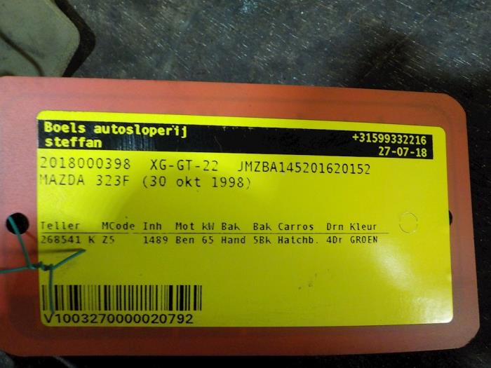 Gebruikte Tank element Pomp Mazda 323 F (BA14) 1.5i GLX,GT 16V Prijs € 25,00 Margeregeling aangeboden door Boels Autodemontage