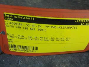 Gebruikte Luchtmassameter Volvo V40 (VW) 1.8 16V Prijs € 25,00 Margeregeling aangeboden door Boels Autodemontage