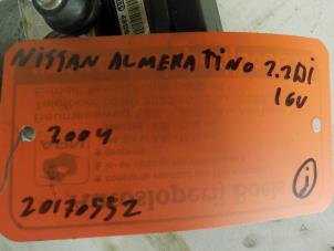 Gebruikte ABS Pomp Nissan Almera Tino (V10M) 2.2 Di 16V Prijs € 50,00 Margeregeling aangeboden door Boels Autodemontage