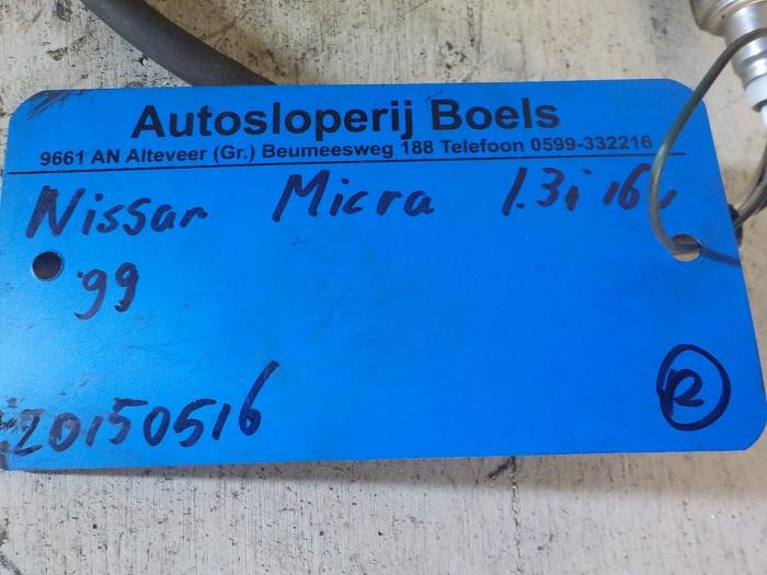 Gebruikte Lambda Sonde Nissan Micra (K11) 1.3 LX,SLX 16V Prijs € 20,00 Margeregeling aangeboden door Boels Autodemontage