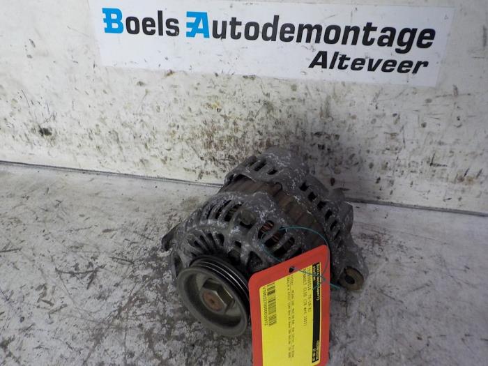 Dynamo Renault Clio II (BB/CB), 1998 / 2016 1.2, Hatchback, Benzine, 1.149cc, 43kW (58pk), FWD, D7F710; D7F720; D7F722; D7F726; D7F746; D7F766, 1998-09 / 2010-02 (Gebruikt)
