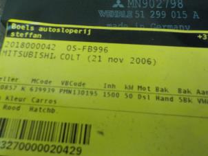 Gebruikte Relais Voorgloei Mitsubishi Colt (Z2/Z3) 1.5 12V DI-D MP CZ3 Prijs € 35,00 Margeregeling aangeboden door Boels Autodemontage